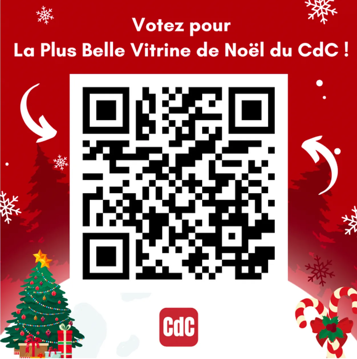 Votez pour la plus belle vitrine de Noël