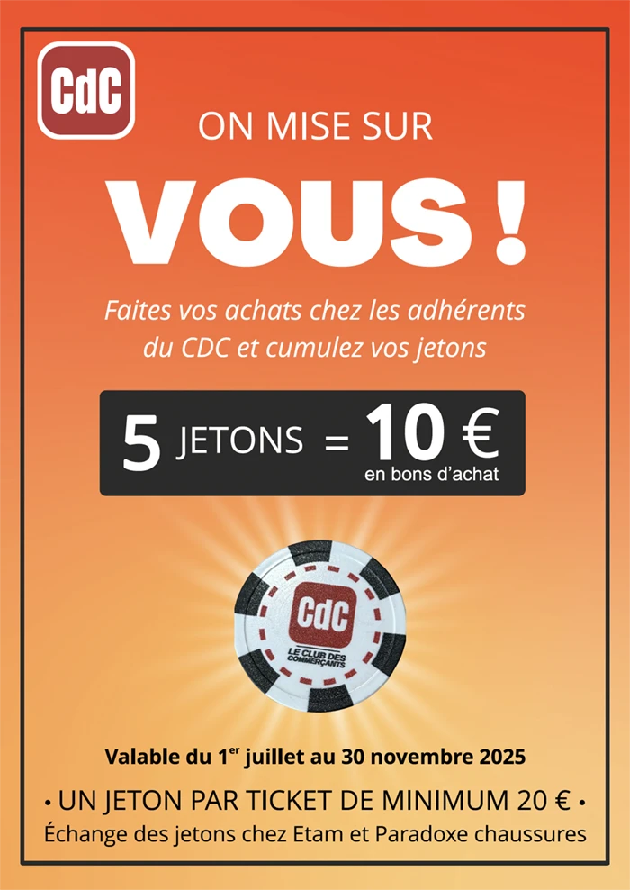 On mise sur vous !